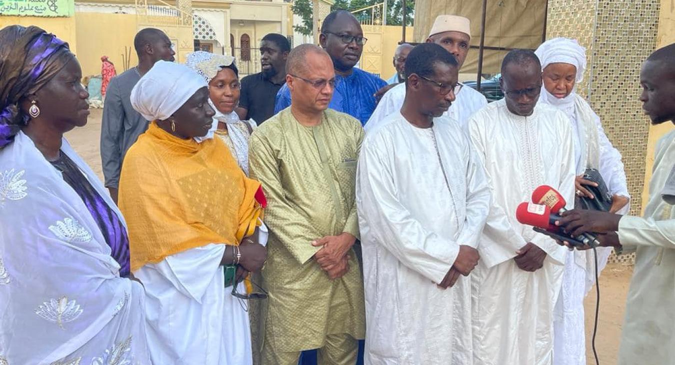 Visite à Touba